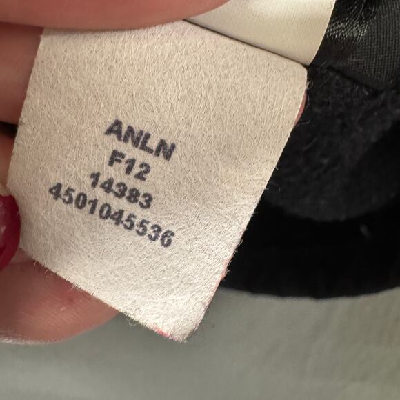 The North Face Jacket Womens Large Black Denali Fleece Hooded Polartec Full Zip - Picture 9 of 10